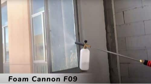 Foam Cannon 15 foam cannon use