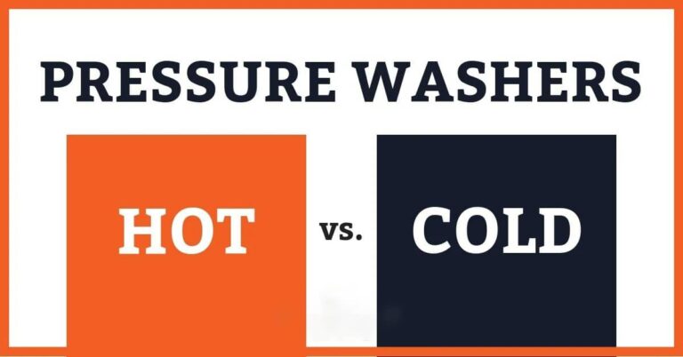 hot water vs cold water pressure washers