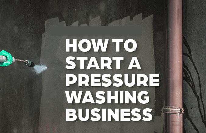 Avviare un'attività di lavaggio a pressione