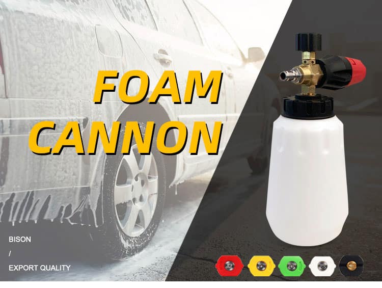 Top 3 canons à mousse pour laver votre voiture (foam lance)