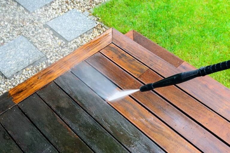 deck pressure wash