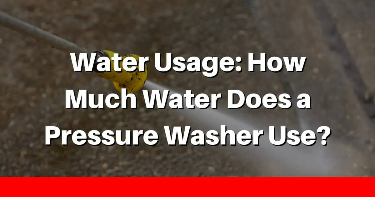 ¿Cuánta agua utiliza una lavadora a presión? BISON China Lavadora A