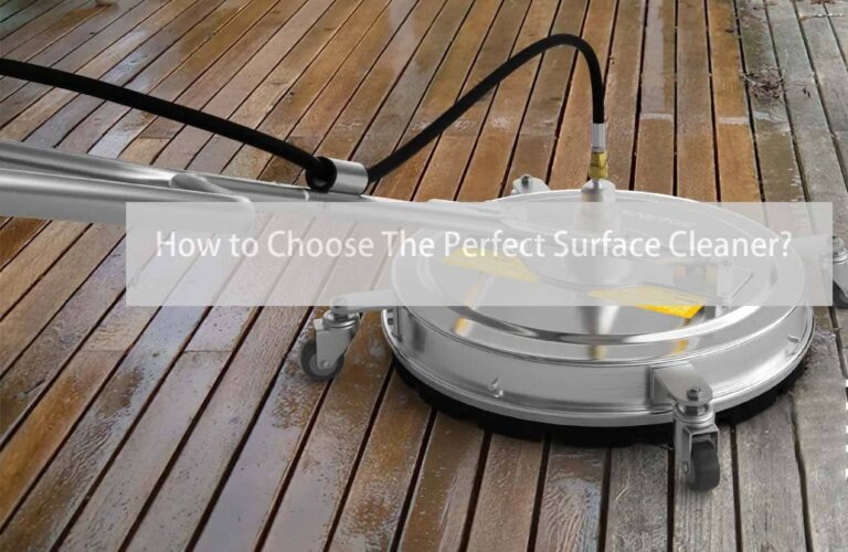 choose best pressure Washer surface cleaners