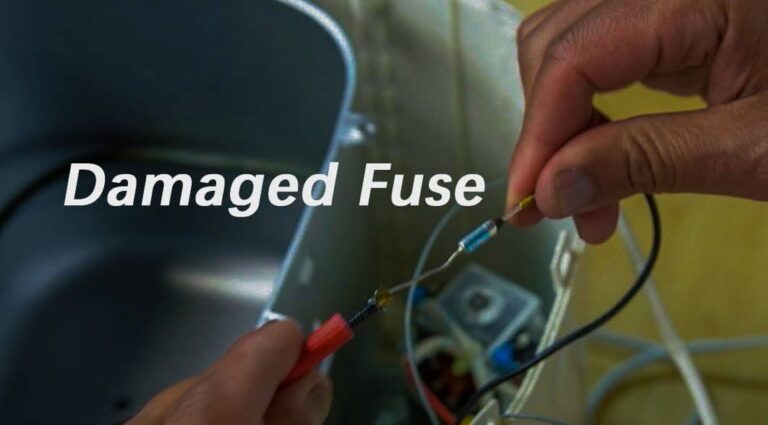 pressure washer damaged fuse