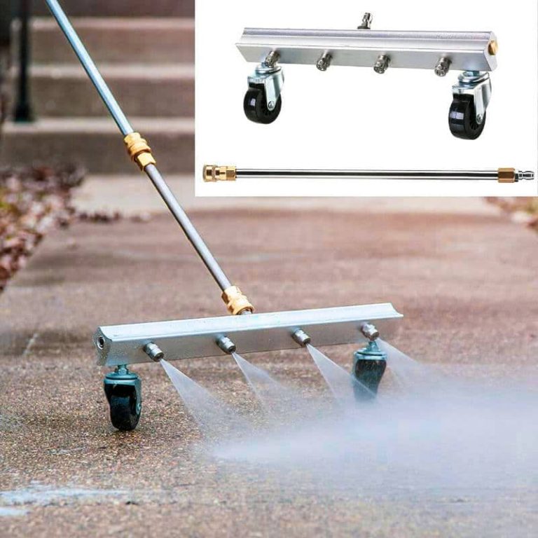 pressure washer broom