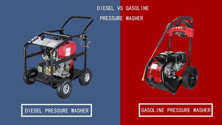 Nettoyeur haute pression diesel-vs-gazole