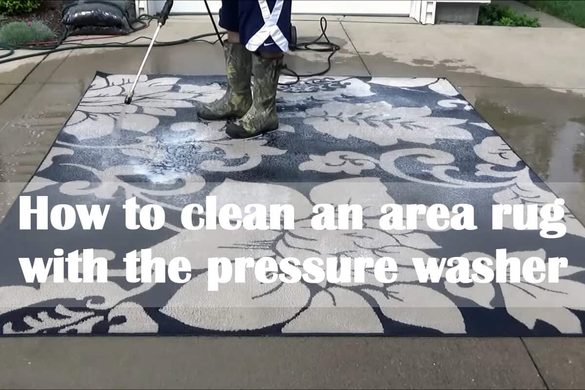 How-to-clean-an-area-rug-with-the-pressure-washer