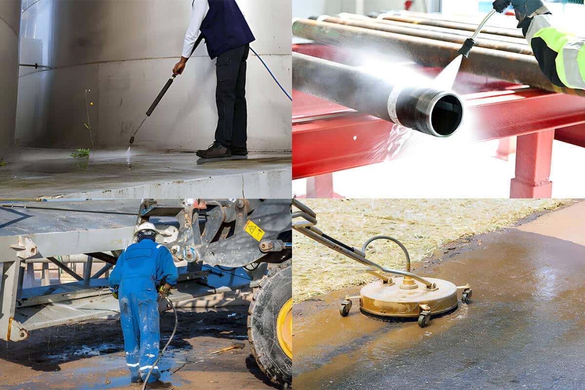 Accesorios especializados para el lavado a presión en yacimientos petrolíferos