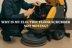 Warum bewegt sich meine elektrische Bodenreinigungsmaschine nicht?